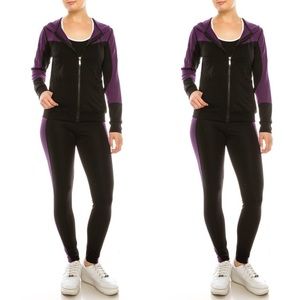 Mustard Women’s 3 Piece Athletic Leggings Set
